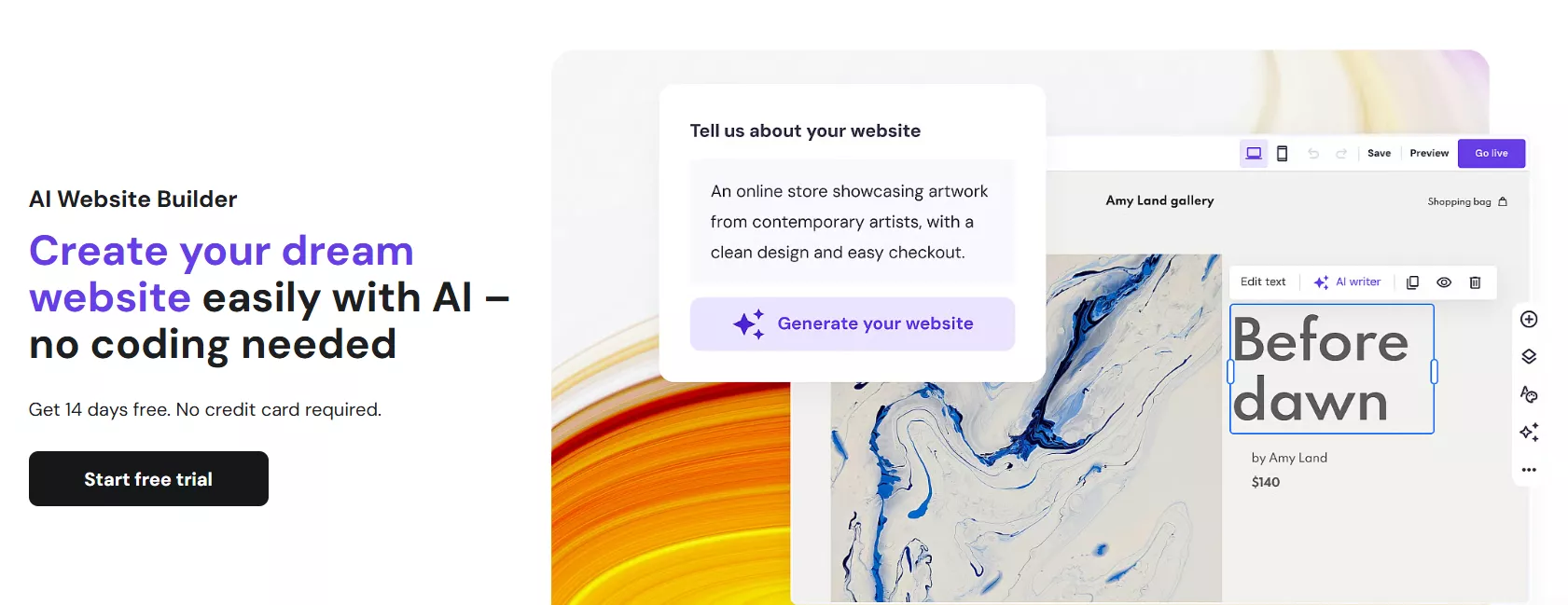 Hostinger AI Website Builder